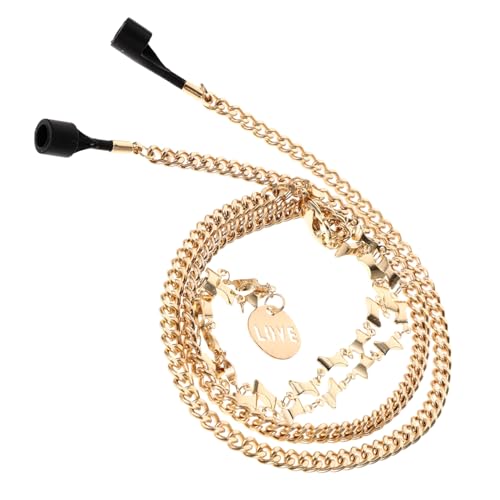 TINEASUR Halskette Verlust Für Kopfhörer All Match Damen Halsschmuck Halsanhänger Aus Metall Langlebiges Schmuckstück Mit von TINEASUR