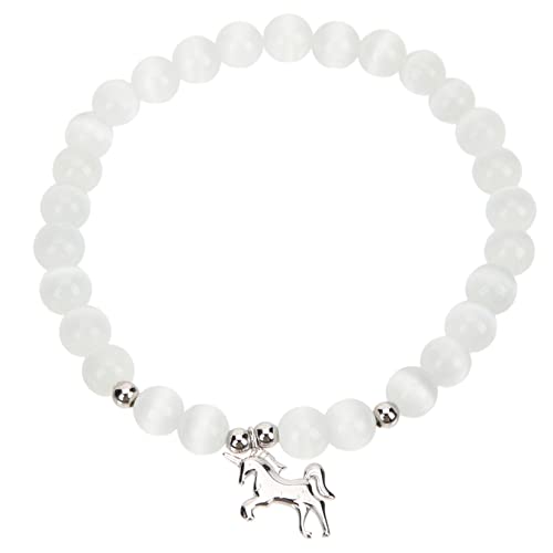 TINEASUR Einhorn Armband Für Teenager-mädchen Einhorn-armband Einhorn Perlenarmband Einhorn-partybevorzugung 8 Jährige Mädchen Armband Für Mädchen S925 Silber von TINEASUR