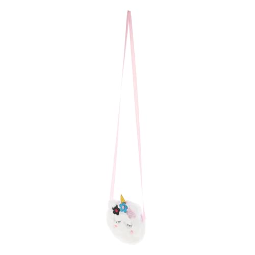 TINEASUR Adorable Einhorn Umhängetasche Für Weiche Crossbody-Tasche Mit Praktischem Stauraum Für Kleingeld Für Schule Partys Und Shopping von TINEASUR