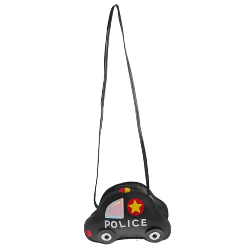 TINEASUR Crossbody Umhängetasche Für Junge Mädchen Praktische Spielzeugtasche Mit Einzigartigem Design Für Kleine Mädchen Und Jungen Leicht Und Tragbar Schwarz von TINEASUR