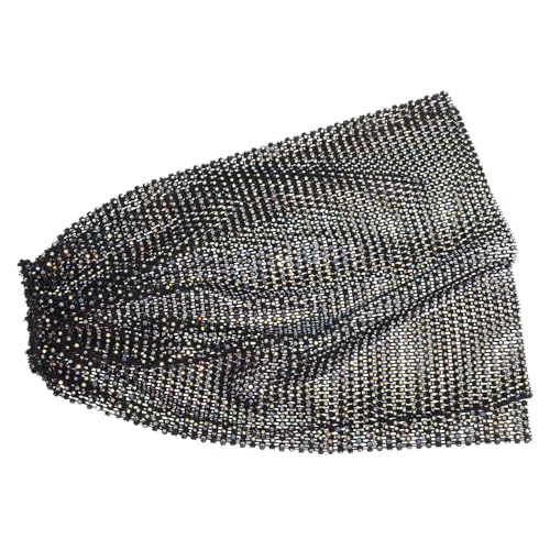 TINEASUR Elastisches Mesh Stirnband mit Funkelnden Strasssteinen Atmungsaktiv Vielseitig als Headwrap oder Cap Tragbar Flexibler Sitz für Damen für Festivals Partys und Hippie Looks TINEASUR Elastisches Mesh Stirnband mit Funkelnden Strasssteinen Atmungsaktiv Vielseitig als Headwrap oder Cap Tragbar Flexibler Sitz für Damen für Festivals Partys und Hippie Looks von TINEASUR