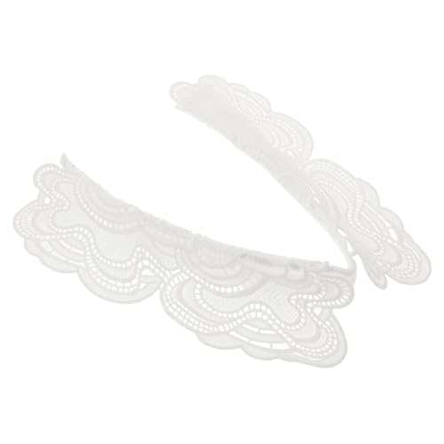 TINEASUR Abnehmbarer Spitzenkragen Für Damen Modischer Fake Kragen Mit Einzigartigem Design Vielseitig Kombinierbar Für Jeden Look Einfach Zu Reinigen Verwenden von TINEASUR