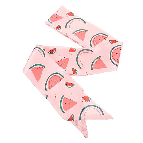 TINEASUR Fruchtiger Haarschal für Damen Bequemer Kopfband Stylisches Accessoire für Partys Leichtem Vielseitig Tragbar Elegant im Design für Verschiedene Frisuren von TINEASUR