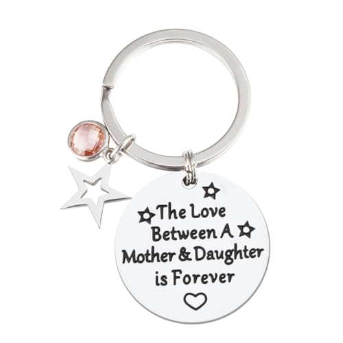 TINEASUR Fünfzackiger Stern Schlüsselanhänger Mode Schlüsselanhänger Schlüsselanhänger Dekorativer Schlüsselanhänger Für Mutter von TINEASUR