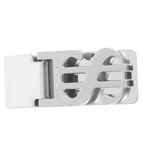 TINEASUR Geldscheinklammer Mit Dollarzeichen Tragbarer Kompakter Clip Für Bargeld Schecks Und Kreditkarten Für Herren Im Büro Und Unterwegs von TINEASUR