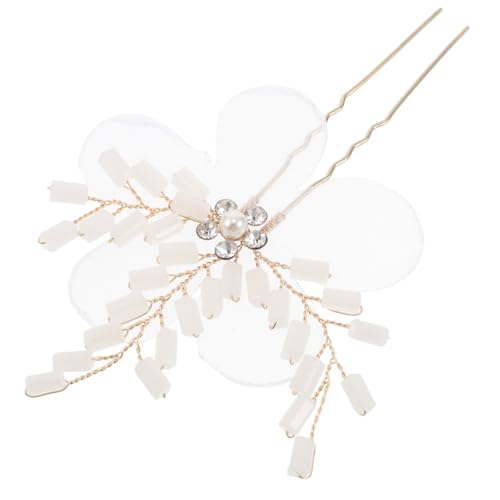 TINEASUR Floral Braut Haar Vintage Strass Haar Haar Clip Für Frauen Hochzeit Kopfschmuck Zubehör von TINEASUR
