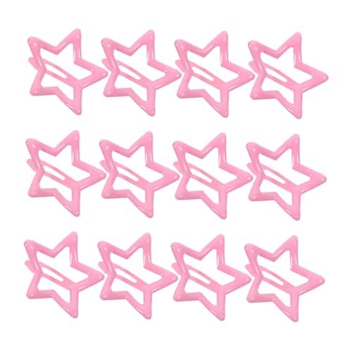 TINEASUR 40stücke Stern-haarspangen Mit Druckknopf-clips Dekorative Stern-haarnadel Als Accessoires Für Frauen Und Mädchen Kleine Haarspangen von TINEASUR