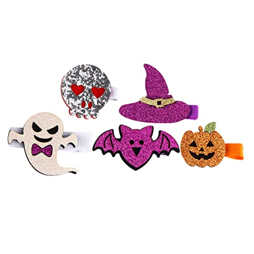 TINEASUR Halloween Haarclips Für Junge Mädchen Teiliges Mit Lustigen Designs Schädel Hexenhut Kürbis Geist Fledermaus Haaraccessoires Für Halloween-feiern Cosplay Und Fotoshootings von TINEASUR