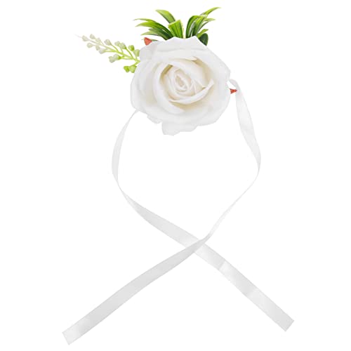 TINEASUR Handgelenk Hochzeit Corsage Corsage Armband Handgelenk Corsage Hochzeit Handgelenk Dekore Brautjungfer Handgelenk Ornamente Handgelenk Corsage Armbänder Brautjungfer Corsage von TINEASUR