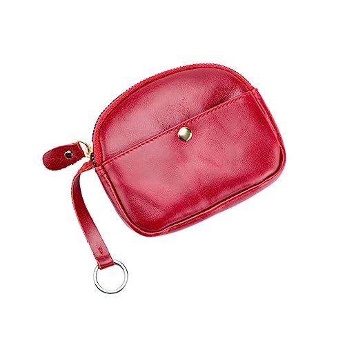 TINEASUR Rote Handtasche Aus Leder Für Damen Großes Fassungsvermögen Praktisch Und Schön Für Den Täglichen Gebrauch Ausgehen Und Partys von TINEASUR