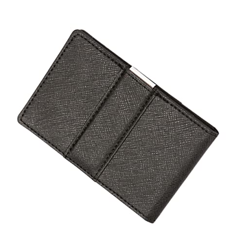 TINEASUR Faltbörse Aus Pu- Für Herren Geldbörse Mit Edelstahldetails Praktisch Für Karten Ausweise Bargeld Und Reisen Leicht Und Platzsparend Für Täglichen Gebrauch von TINEASUR
