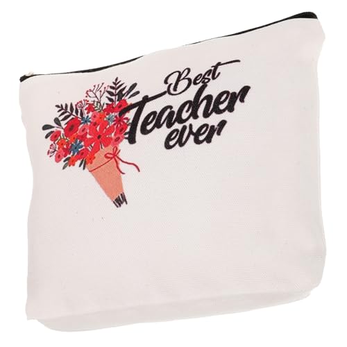 TINEASUR Kosmetikbeutel Reißverschluss Tragbare Make-up-Tasche Für Frauen Reise-kulturbeutel Mit Floraler Musterung Organizer Für Kosmetikprodukte von TINEASUR