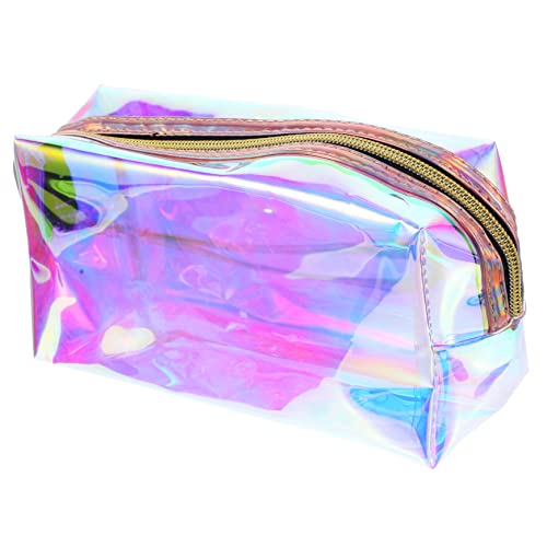 TINEASUR Kulturbeutel Mit Reißverschluss Make-up-Organizer-Tasche Für Unterwegs Tragbare Kosmetiktasche von TINEASUR