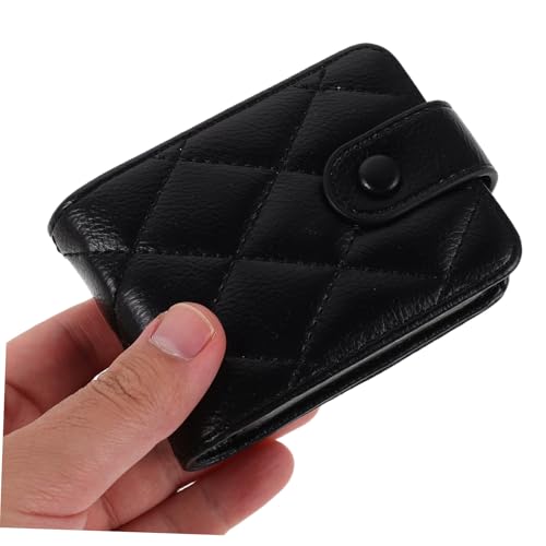 TINEASUR Mini Kosmetiktasche Damen Quilted Design Makeup Bag mit Spiegel Kompakte Schminktasche für Reisen und Alltag Eleganter Mini Kosmetikbeutel für Frauen von TINEASUR