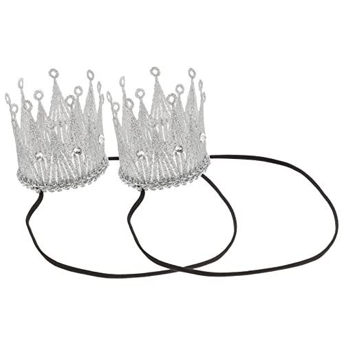 TINEASUR 2stücke Prinzessinnen-krone Für Mädchen Glitzernde Cosplay-krone Für Geburtstagsfeiern Hochzeiten Und Partys Stirnband Mit Funkelndem Design von TINEASUR