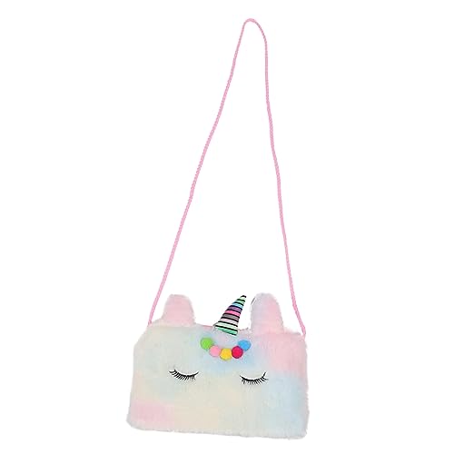 TINEASUR Tasche Für Jungen Und Mädchen Umhängetasche Plüsch-umhängetasche Design Für Den Täglichen Gebrauch Shoppingausflüge von TINEASUR