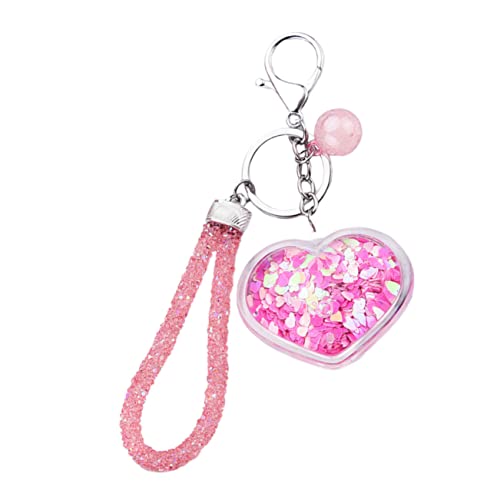 TINEASUR Kreative Schlüsselanhänger Mit Pailletten Taschenanhänger Schlüsselanhänger Für Damen Modischer Schlüsselanhänger Als Geburtstagsgeschenk Zum Valentinstag von TINEASUR