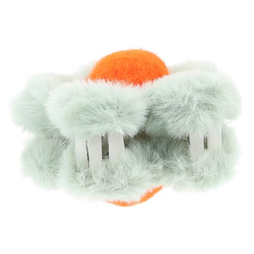 TINEASUR Plüsch Blüten Haarspange Für Frauen Elegante Haarklammer Mit Floraler Gestaltung Für Täglichen Gebrauch Und Besondere Anlässe Passend Für Haartypen von TINEASUR