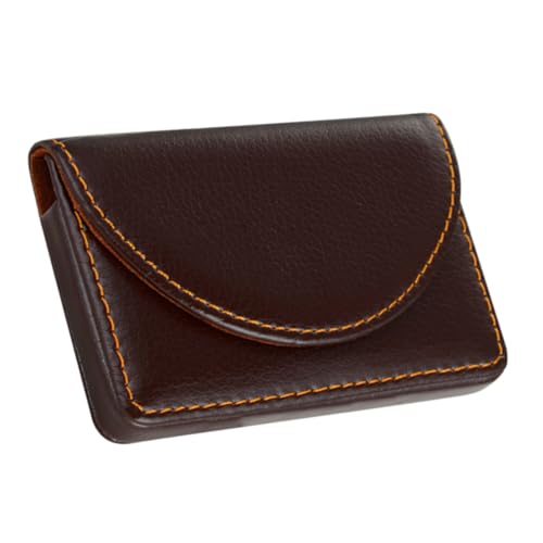 TINEASUR Kartenhalter Aus Pu- Visitenkartenbörse Mit Ausweishülle Kartenetui Als Brieftasche Kreditkartenhalter Für Visitenkarten Und Bargeld von TINEASUR