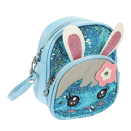 TINEASUR Kinder Pailletten Rucksack Mädchen Rucksack Aufbewahrungstasche Schultasche Für Jungen Und Mädchen Festival Tasche von TINEASUR