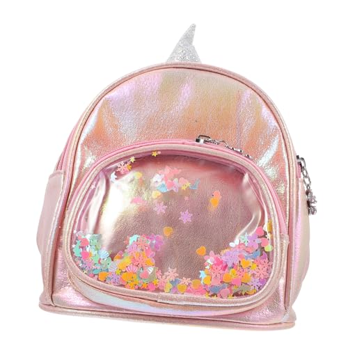 TINEASUR Einhorn Rucksack Mit Pailletten Für Mädchen Kreativer Freizeitrucksack Aus Hochwertigem Material Praktische Aufbewahrungstasche Für Schule Reisen Und Shopping von TINEASUR