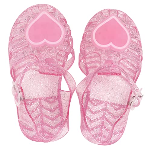 TINEASUR Sandalen Sommer Rutschfest Atmungsaktiv Leicht Babyschuhe mit Rutsch Sohle und Stilvollem Design Rote Geschlossene Zehen Slipper für Alltag und Freizeit von TINEASUR