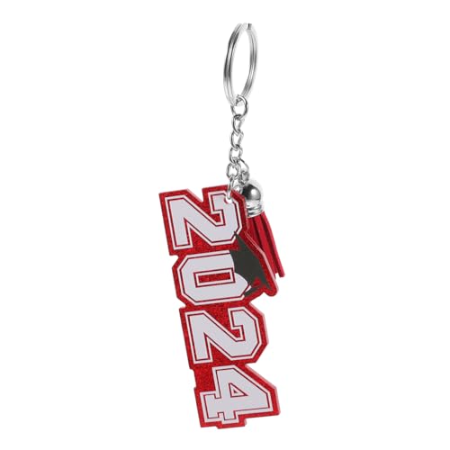 TINEASUR Grad Schlüsselanhänger Acryl Tasche Hängen Ornament Schlüsselanhänger Für Graduation Party Supplies von TINEASUR