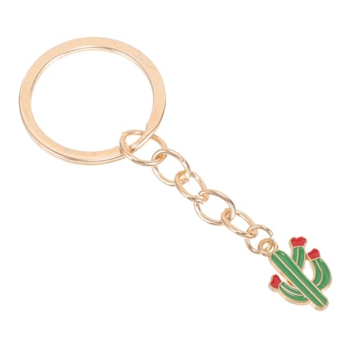 TINEASUR Cactus Schlüsselanhänger Glitzer Kleines Pflanzen- Für Mädchen Und Frauen Einzigartiger Schlüsselring Für Taschen Rucksäcke Und von TINEASUR