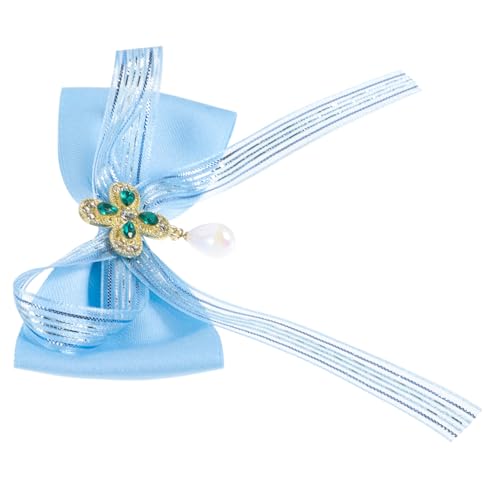 TINEASUR Smaragdschleife Perlenanhänger Fliege Im Campus Stil Jk Kragen Blumenanzug Accessoires Professionelle Corsage Damenkleidung Anstecknadel Damen Kleidernadel Edelsteinbrosche von TINEASUR