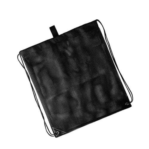 TINEASUR Sporttasche Taschen Mit Kordelzug Tasche Für Strandkleidung Klarer Kinderrucksack Pooltasche Für Kleinkinder Rucksack Mit Kordelzug Strandtasche Mit Kordelzug Sportrucksack Black Polyester von TINEASUR