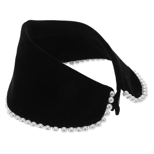 TINEASUR Stilvoller, Abnehmbarer Kragen, Mit Kunstperlen Verzierter Kragen, Damenkragen, Modischer Fake-kragen, Bluseneinsatz, Modisches Fake-kragen-zubehör Für Blusen Und Kleider von TINEASUR