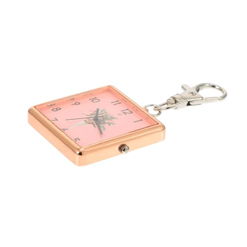 TINEASUR Retro Taschenuhr Für Hängende Examens-Uhr Mit Schlüsselanhänger Kreative Design-arbeitsuhr Roségold Für Schüler Und Studenten Praktisch Für Alltag von TINEASUR