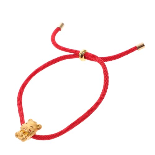 TINEASUR Tiger Charm Armband für Damen Herren Handgefertigtes Geflochtenes Rope Armband mit Tiger Anhänger Verstellbar Besondere Anlässe Wie Geburtstage Valentinstag von TINEASUR