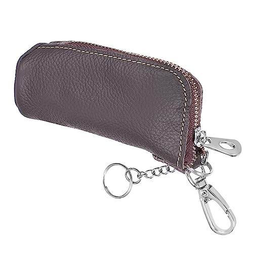 TINEASUR Schlüsseltasche Aus Pu- Mini-münztasche Mit Metallhaken Geldbörse Für Herren Tragbar Für Kleingeld Und Accessoires von TINEASUR