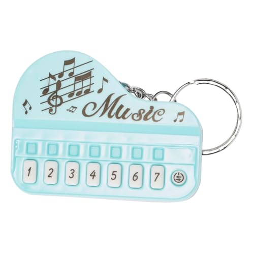 TINEASUR Piano Schlüsselanhänger Mit Und Licht Kreativer Elektronik-Klavier- Für Musikliebhaber Praktisches Und Verspieltes Design Als Schlüsselring Oder Taschenanhänger von TINEASUR