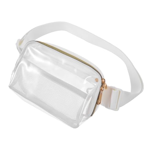 TINEASUR Transparente Bauchtasche Für Damen Outdoor Beutel wasserdichte Einstellbare Gürtel Tasche Für Training Laufen Wandern Reisen von TINEASUR