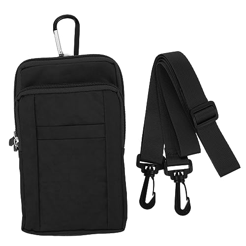 TINEASUR Nylon Handy Hüfttasche Umhängetasche Für Männer Und Frauen Casual Telefon Gürteltasche Für Reisen Wandern Laufen Fächer Für Geld Karten Handy Leicht Und Praktisch Für von TINEASUR