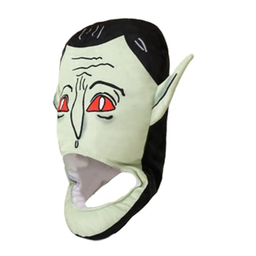 TINEASUR Halloween -haube Lustiger Plüschhut Karnevals Cosplay-kopfschmuck Als Fotorequisite Für Partys Und Veranstaltungen Hochwertige Verarbeitung Leicht Und Bequem Zu Tragen von TINEASUR