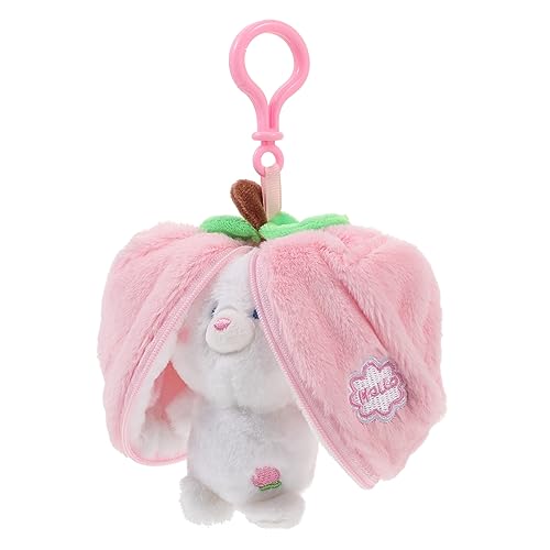 TINEASUR Verwandeln Sie Sich In Früchte Tierverpackungszubehör Süßer Schlüsselanhänger Plushia Plüschtier Anhänger Schlüsselanhänger Taschenzubehör Schlüsselanhänger Stofftier von TINEASUR