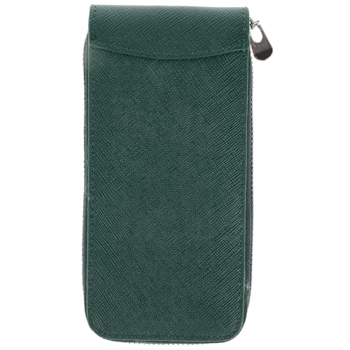 TINEASUR Watch Box Tragbare Uhrenaufbewahrung Mit Reißverschluss Organizer Für Reisen Aus Hochwertigem Pu-Leder Für Herren Und Damen Für Uhren Und Schmuck von TINEASUR