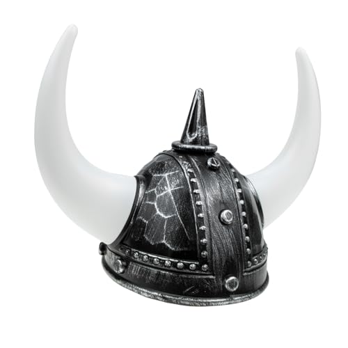 TINEASUR -hornhut Wikingerhelm Helm Für Erwachsene Maskerade Dekoratives Kostümzubehör von TINEASUR