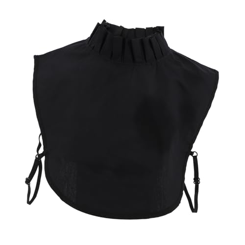 TINEASUR Hemd Mit Kunstkragen Für Freizeitkleidung Leicht Zu Atmungsaktivem Material Weiß Und Schwarz 1 Stück von TINEASUR