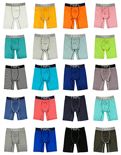 TINFL 8–16 Jahre große Jungen 100 % Baumwolle lange Boxershorts 3er-Pack breites Band Unterwäsche-Set, Hd Random 4 Set, 12-14 TINFL 8–16 Jahre große Jungen 100 % Baumwolle lange Boxershorts 3er-Pack breites Band Unterwäsche-Set, Hd Random 4 Set, 12-14 von TINFL