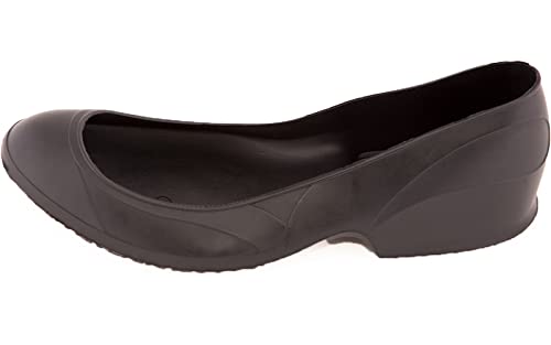 TINGLEY Herren Commuter Stretch Überschuhe, Schwarz, L (9.5–11US Mens/8–9.5US Wmn) von TINGLEY