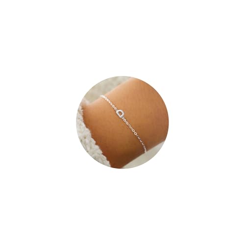 TINGN Armband Damen Silber, 18K Weißgold Gefüllte Silber Armband mit Buchstaben D Personalisiertes Armband | Silber Armband Mädchen | Geburtstagsgeschenk Geschenke für Mädchen 7 8 9 10 11 12 13 Jahre TINGN Armband Damen Silber, 18K Weißgold Gefüllte Silber Armband mit Buchstaben D Personalisiertes Armband | Silber Armband Mädchen | Geburtstagsgeschenk Geschenke für Mädchen 7 8 9 10 11 12 13 Jahre von TINGN