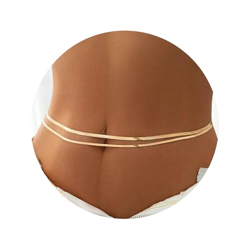 TINGN 2 Stück Bauchkette Gold Damen - 18 Karat Vergoldete Gold Schichtige Bauch Körperkette Verstellbare Mehrschichtige Sexy Waist Chain Schlangen Gold Taille Kette Strand Körperschmuck für Frauen TINGN 2 Stück Bauchkette Gold Damen - 18 Karat Vergoldete Gold Schichtige Bauch Körperkette Verstellbare Mehrschichtige Sexy Waist Chain Schlangen Gold Taille Kette Strand Körperschmuck für Frauen von TINGN