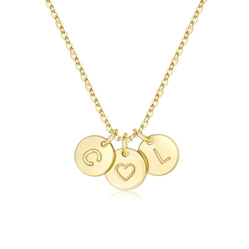 TINGN Gold Kette mit Buchstaben für Frauen, Halskette Damen Doppel Buchstabenkette Kette mit Buchstaben C L Goldkette Damen Personalisiere Geschenke für Mädchen Geburtstagsgeschenk für Frauen Freundin TINGN Gold Kette mit Buchstaben für Frauen, Halskette Damen Doppel Buchstabenkette Kette mit Buchstaben C L Goldkette Damen Personalisiere Geschenke für Mädchen Geburtstagsgeschenk für Frauen Freundin von TINGN