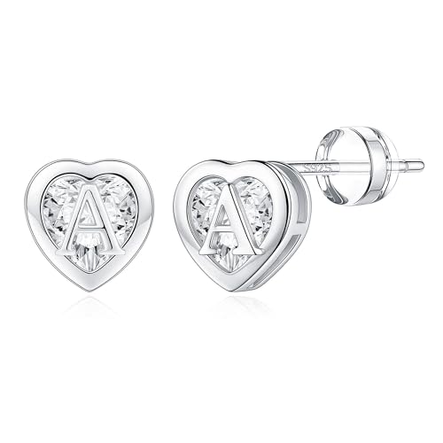 TINGN Ohrstecker Ohrringe Mädchen - Buchstaben Ohrringe Mädchen Herz Ohrstecker Silber Ohrringe für Mädchen Geschenke für Mädchen Buchstaben Ohrringe Damen Stecker Ohrringe Teenager Mädchen Geschenke TINGN Ohrstecker Ohrringe Mädchen - Buchstaben Ohrringe Mädchen Herz Ohrstecker Silber Ohrringe für Mädchen Geschenke für Mädchen Buchstaben Ohrringe Damen Stecker Ohrringe Teenager Mädchen Geschenke von TINGN