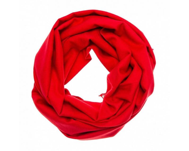 TINITEX Loop Winterschal Rundschal Loopschal rot von TINITEX