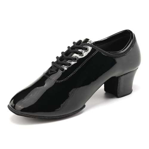 TINRYMX Damen Latein Tanzschuhe schnüren Salsa Ballsaal,EU 41 von TINRYMX